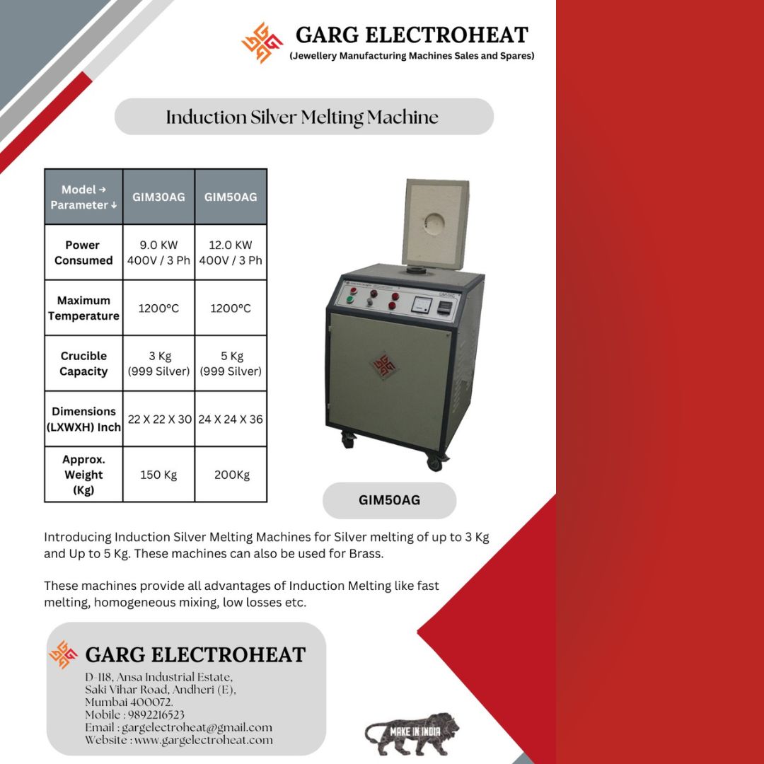 Induction Silver Melting Machine thumbnail 2